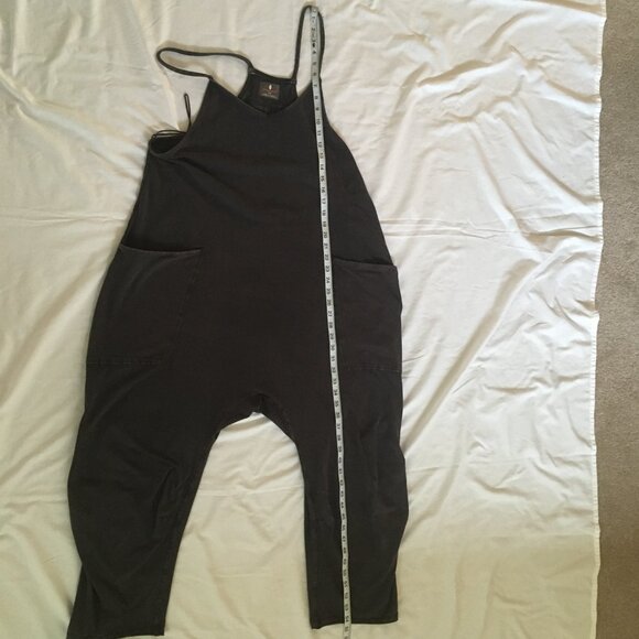 FREE PEOPLE HOT SHOT ONESIE // WASHED BLACK // LARGE - Picture 10 of 16